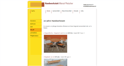 Desktop Screenshot of handwerkstatt.ch